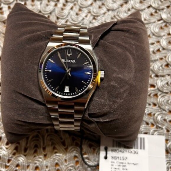 New Women's Bulova Surveyor Watch (Start Pin Never Removed) - Picture 1 of 5